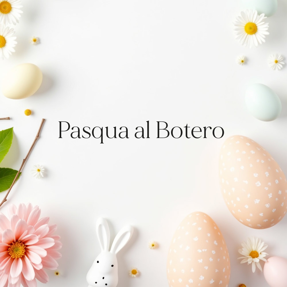 Botero menù Pasqua